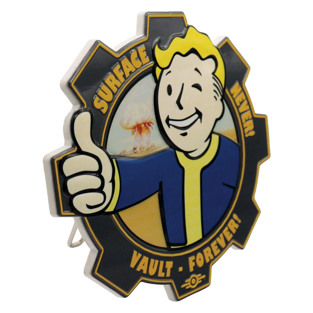 Fallout Resin Plaque Vault Boy - Retro Wasteland Charm FaNaTtik