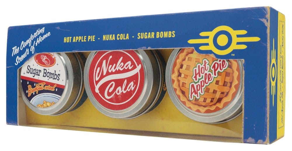 Fallout-ljuslykta 3-pack Vault Dweller's 6 cm