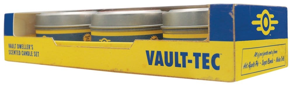 Fallout-ljuslykta 3-pack Vault Dweller's 6 cm