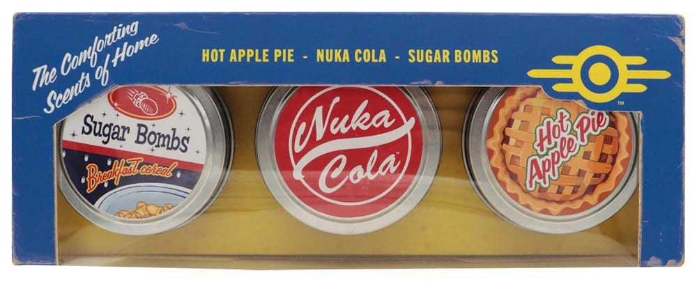 Fallout-ljuslykta 3-pack Vault Dweller's 6 cm