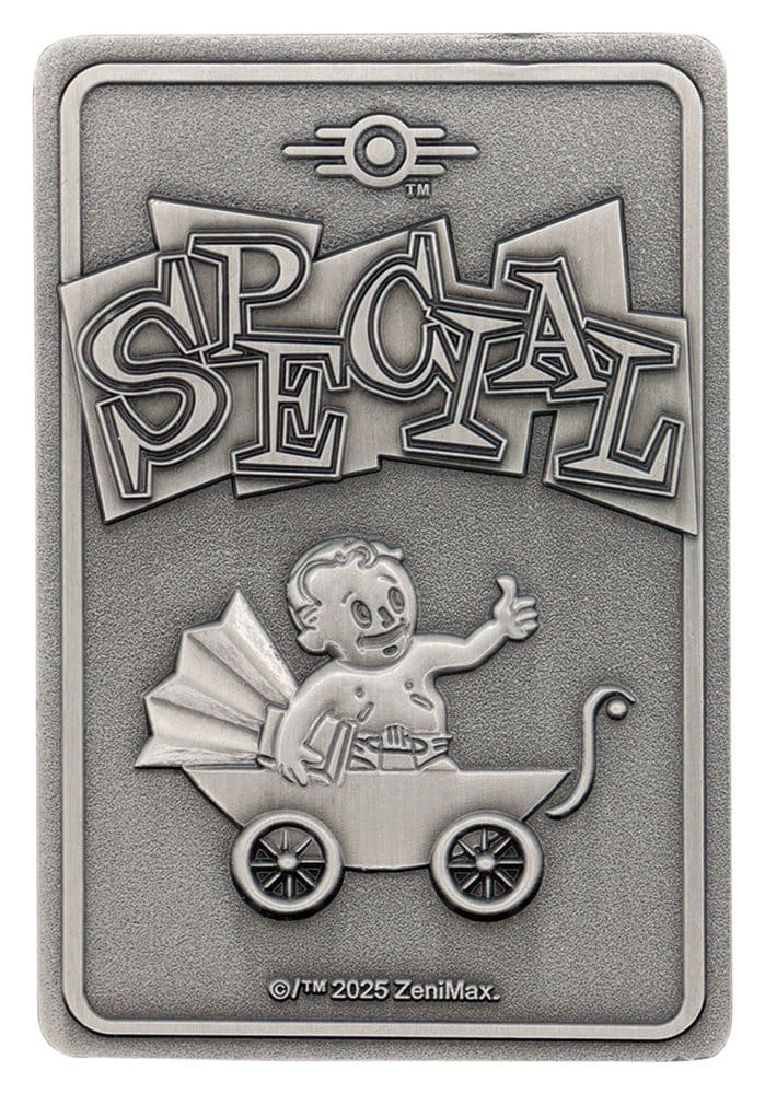Fallout Ingots med Album S.P.E.C.I.A.L. Perk Card Samlaralbum