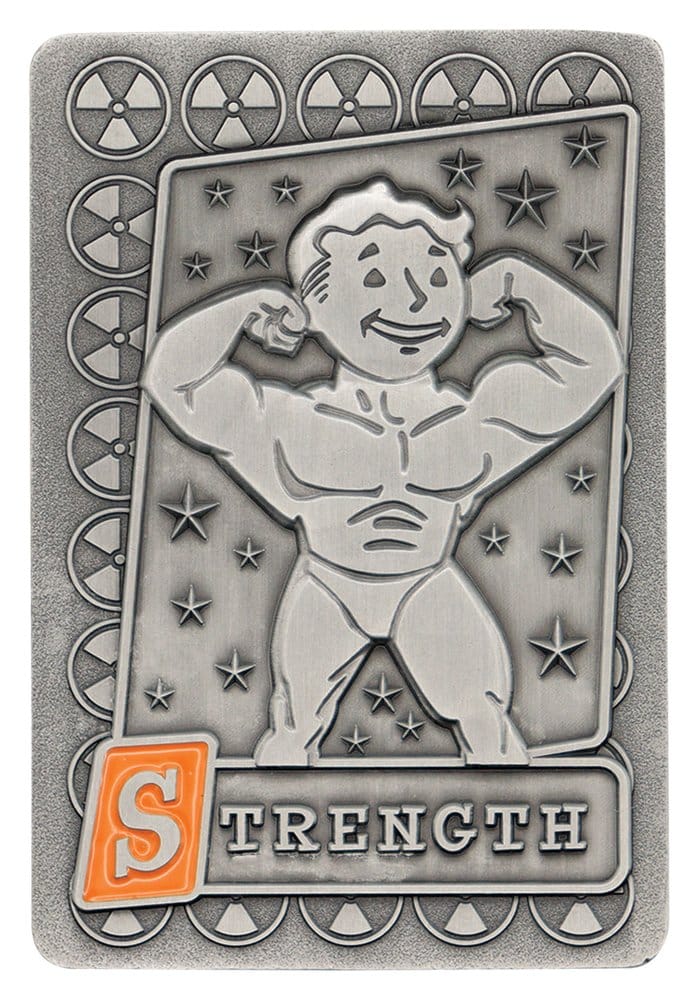 Fallout Ingots med Album S.P.E.C.I.A.L. Perk Card Samlaralbum