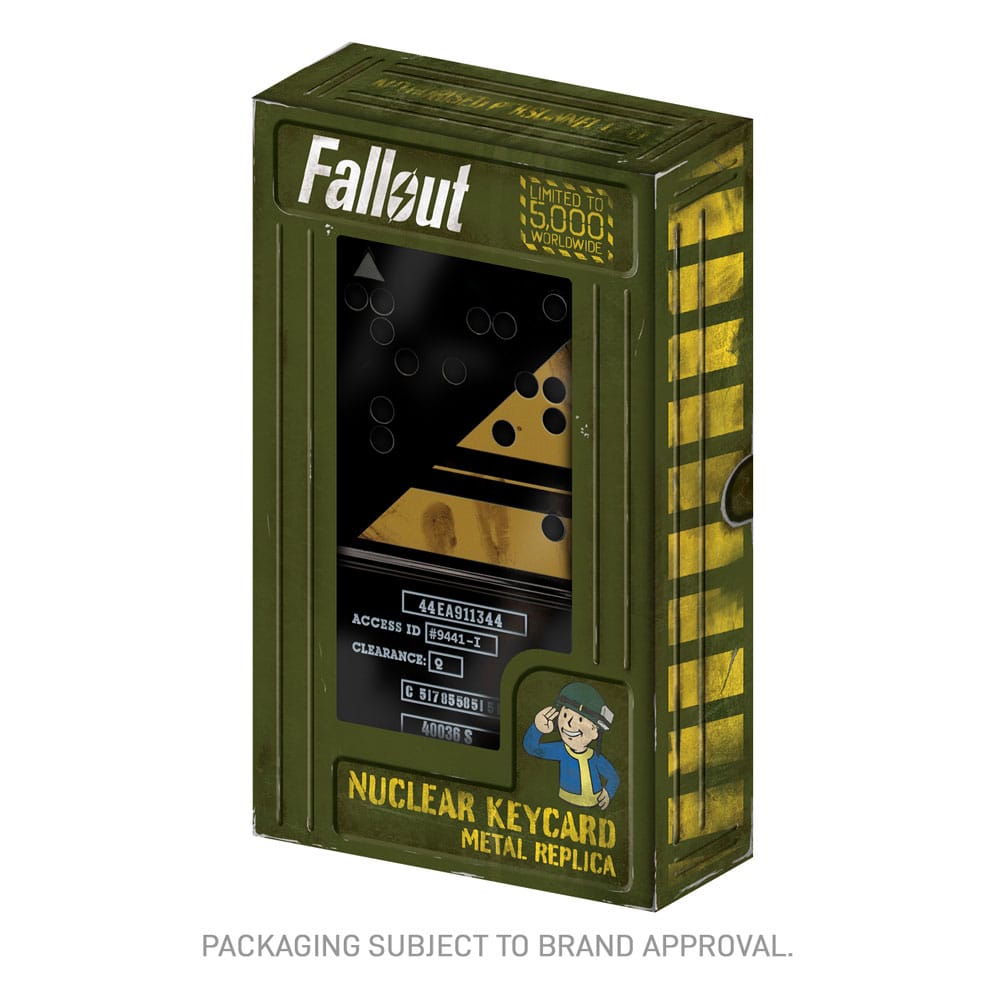 Fallout Eternal Replica Nuclear Keycard Limited Edition FaNaTtik