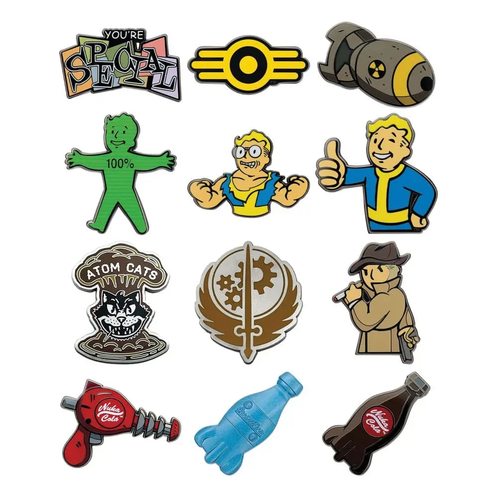 Fallout World Pin Badge Mystery Pin Badge Volume 2 Display (12) FaNaTtik