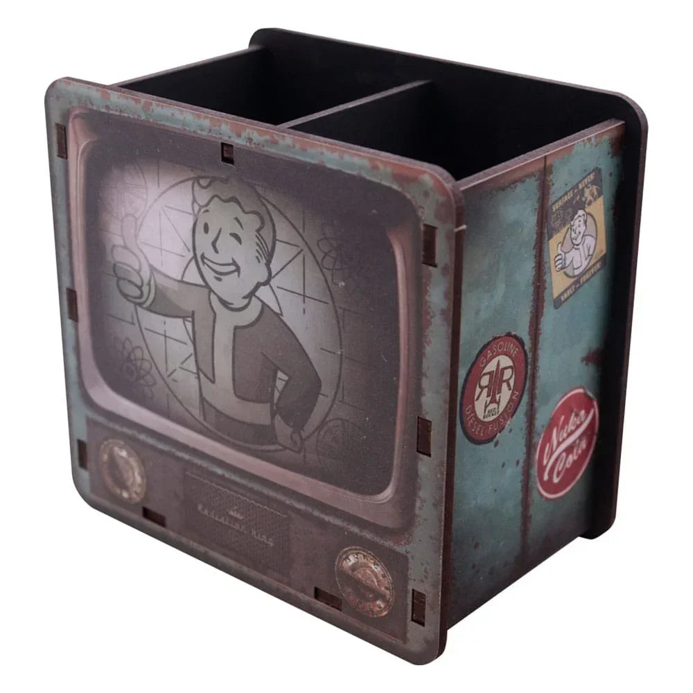 Fallout Desk Tidy - Retro TV för Organisering FaNaTtik
