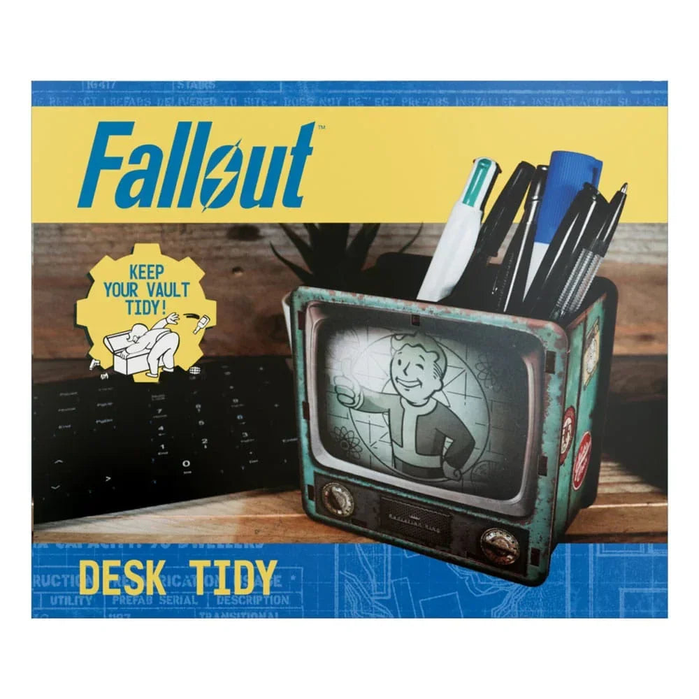 Fallout Desk Tidy - Retro TV för Organisering FaNaTtik