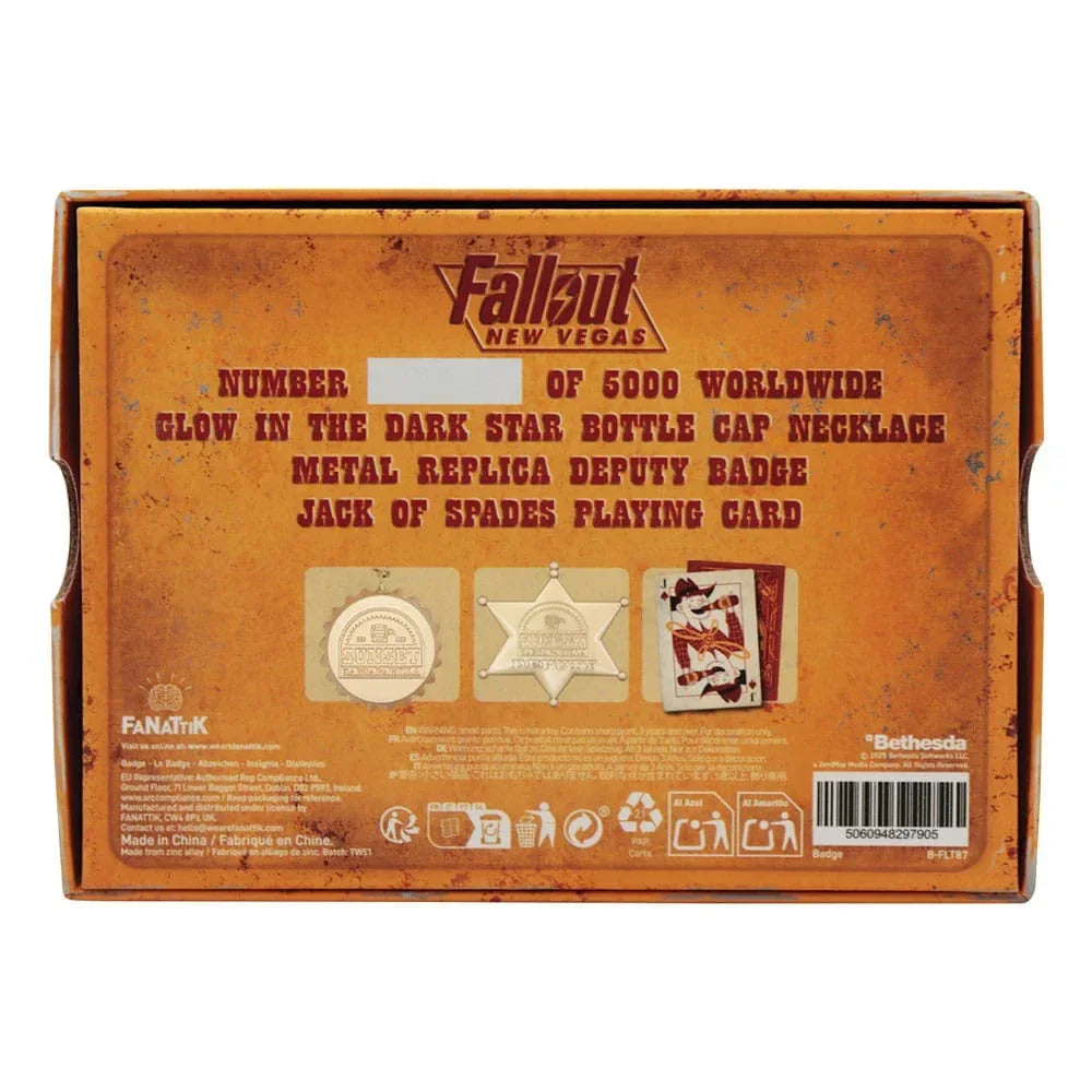 Fallout Replica Set Sunset Sarsaparilla Legend of the Star Guld Färgad Limited Edition FaNaTtik