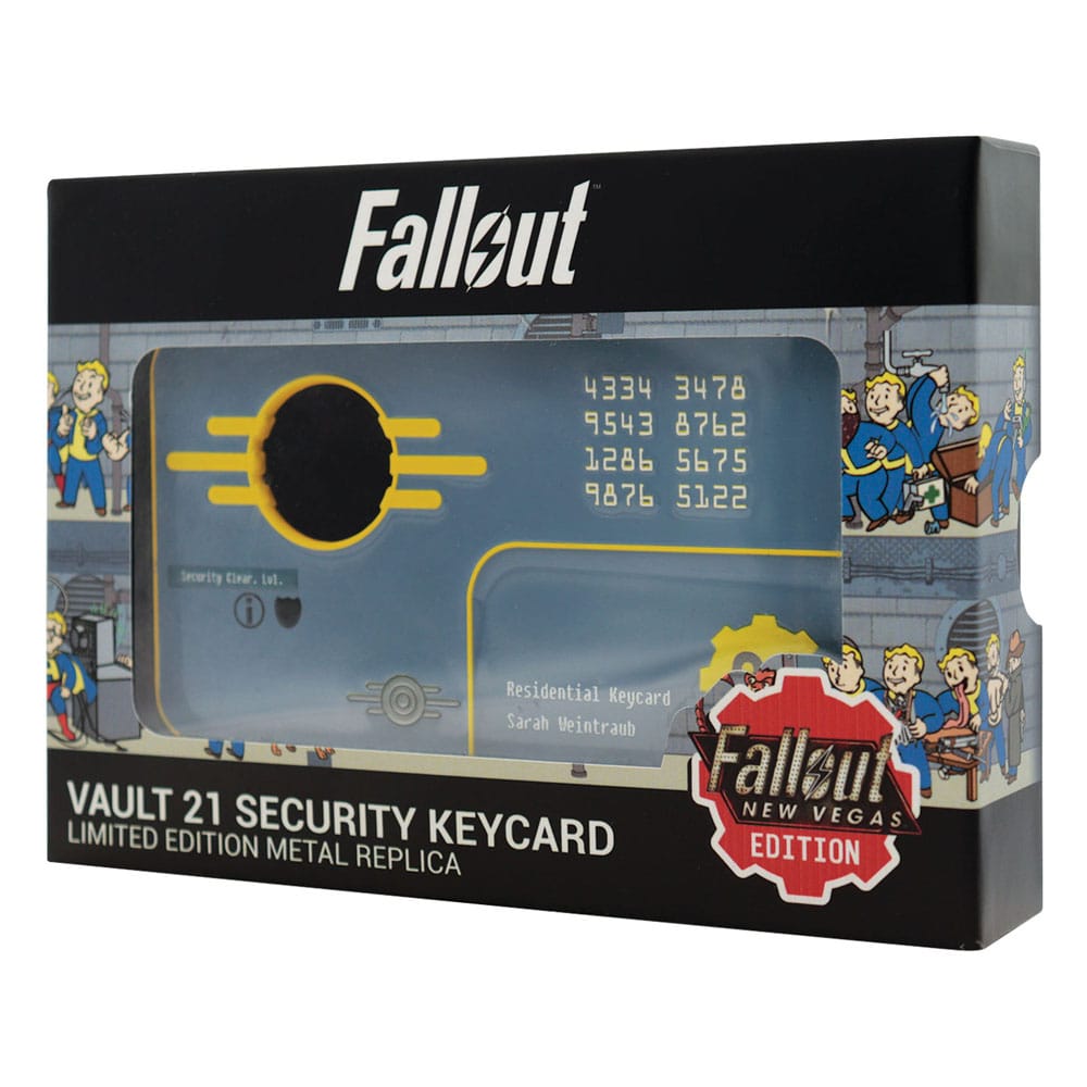 Fallout: New Vegas Replica Vault 21 Security Keycard Limited Edition FaNaTtik