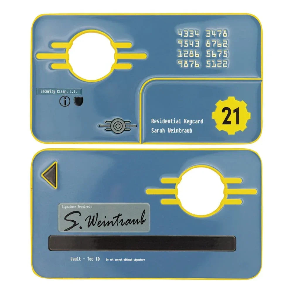 Fallout: New Vegas Replica Vault 21 Security Keycard Limited Edition FaNaTtik