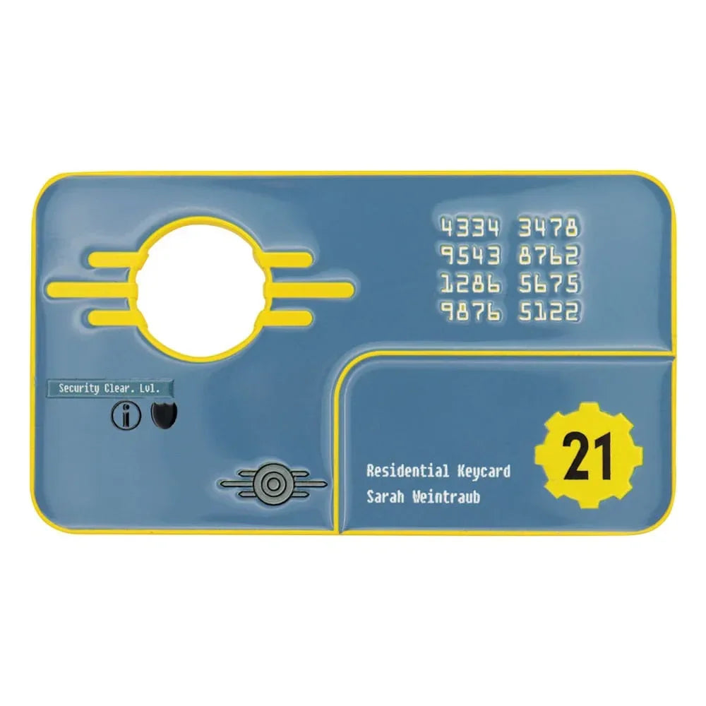 Fallout: New Vegas Replica Vault 21 Security Keycard Limited Edition FaNaTtik