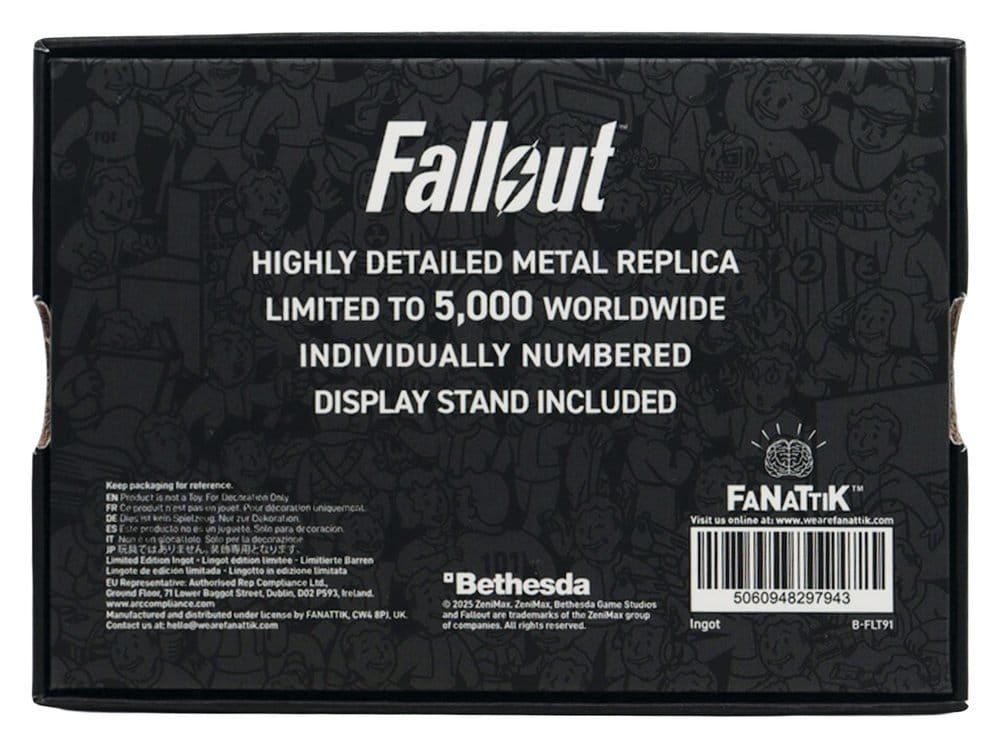 Fallout Replica Säkerhetsnyckelkort Vault 111 Limited Edition 11 cm