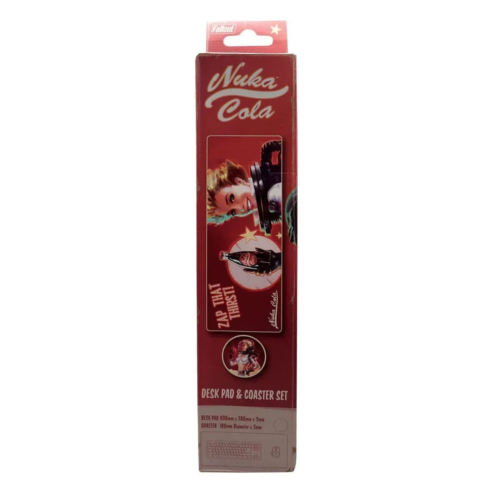 Fallout Desk Pad & Coaster Set Nuka-Cola FaNaTtik