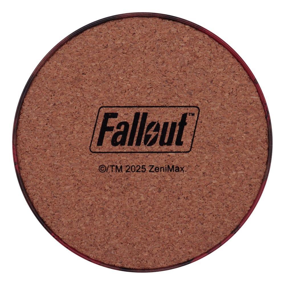 Fallout Coaster 4-Pack Metal Drinks FaNaTtik