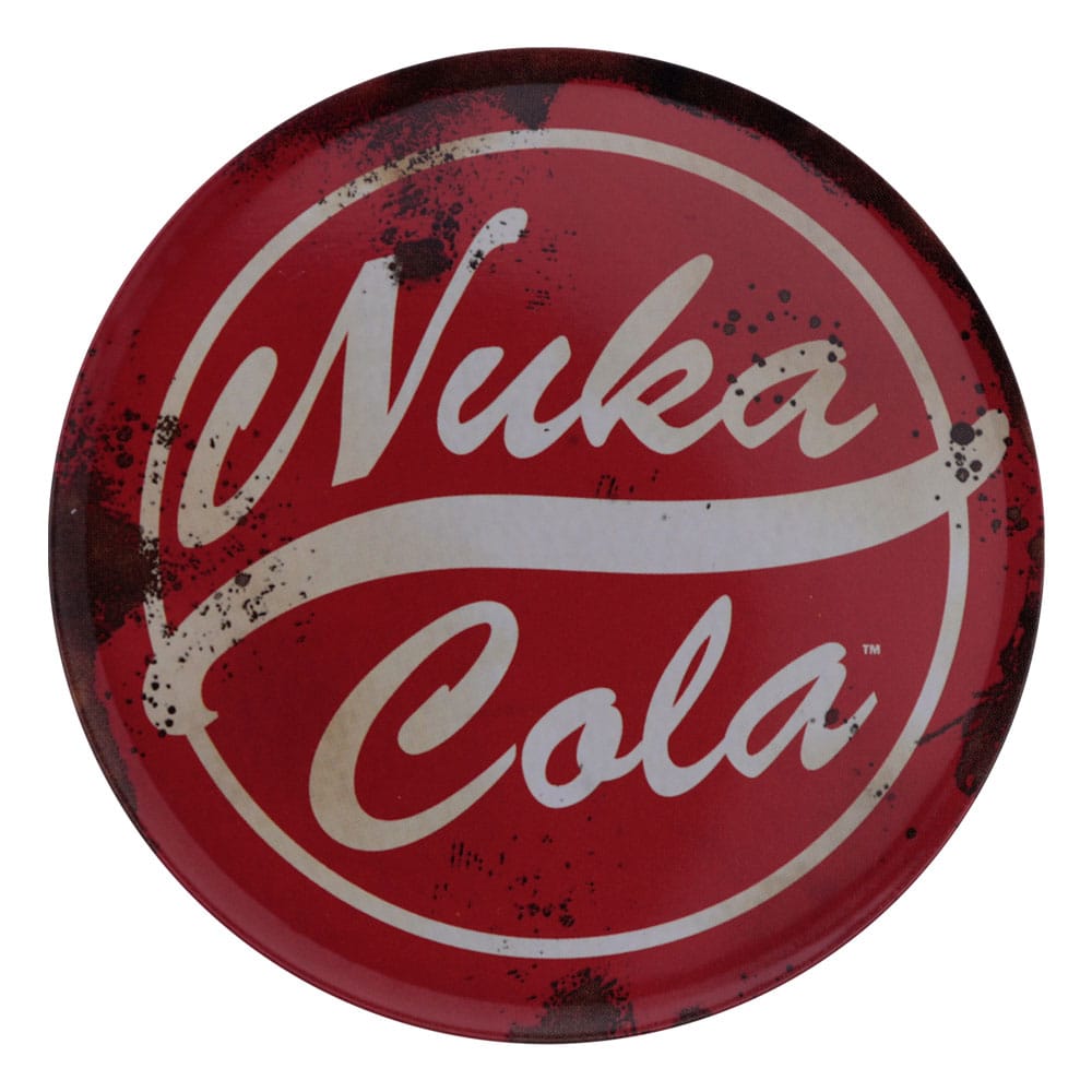 Fallout Coaster 4-Pack Metal Drinks FaNaTtik