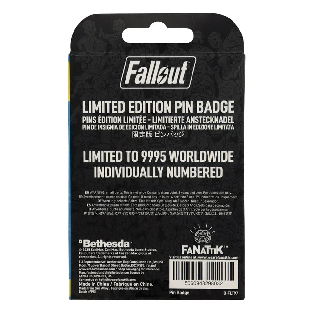 Fallout Pin Badge Charisma Boy Limited Edition FaNaTtik