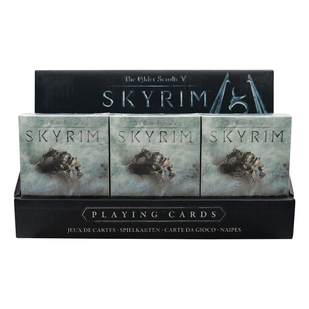 Elder Scrolls Skyrim Playing Cards Display (12) FaNaTtik