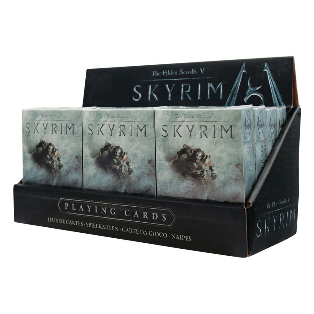 Elder Scrolls Skyrim Playing Cards Display (12) FaNaTtik