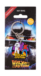 Back to the Future Metal Keychain - Marty & Doc FaNaTtik