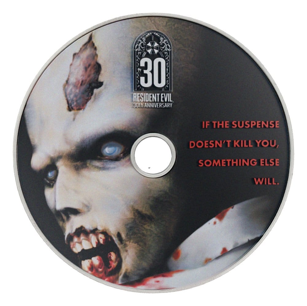 Resident Evil Replica CD-ROM 30-årsjubileumsutgåva Begränsad Edition 11 cm