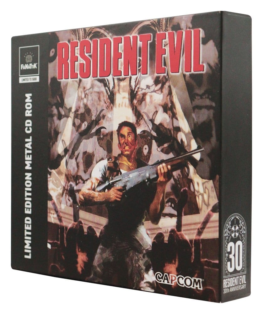 Resident Evil Replica CD-ROM 30-årsjubileumsutgåva Begränsad Edition 11 cm