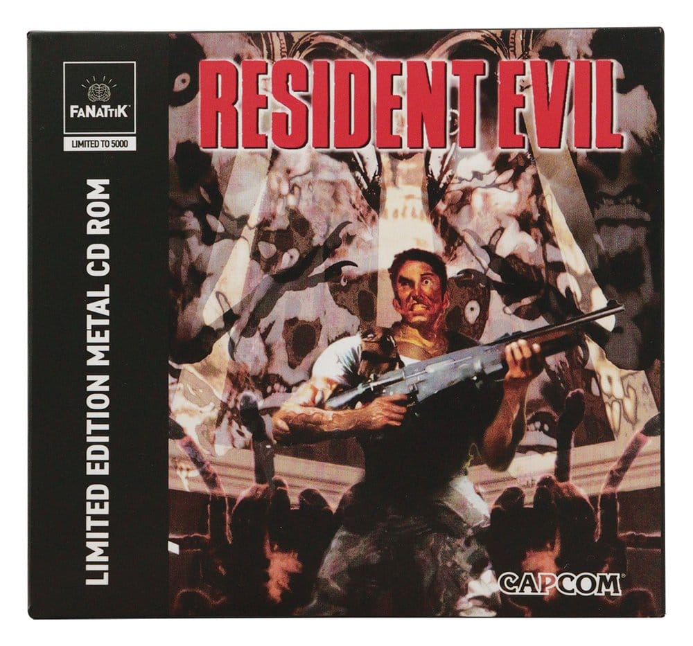 Resident Evil Replica CD-ROM 30-årsjubileumsutgåva Begränsad Edition 11 cm