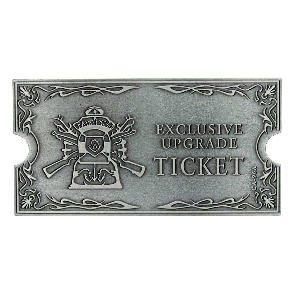 Resident Evil 4 Replica 1/1 Metal Exclusive Upgrade Ticket FaNaTtik