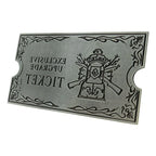 Resident Evil 4 Replica 1/1 Metal Exclusive Upgrade Ticket FaNaTtik