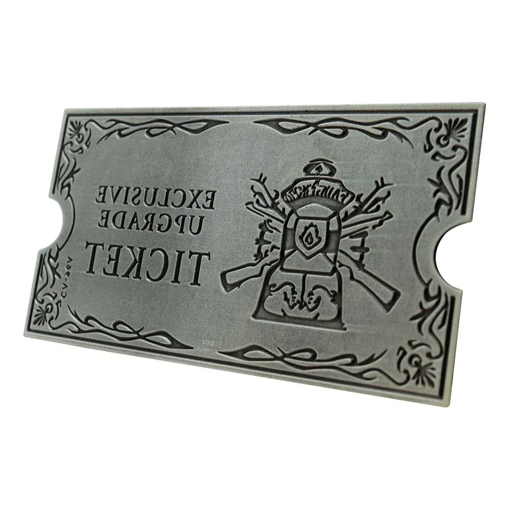 Resident Evil 4 Replica 1/1 Metal Exclusive Upgrade Ticket FaNaTtik