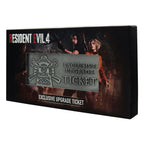 Resident Evil 4 Replica 1/1 Metal Exclusive Upgrade Ticket FaNaTtik