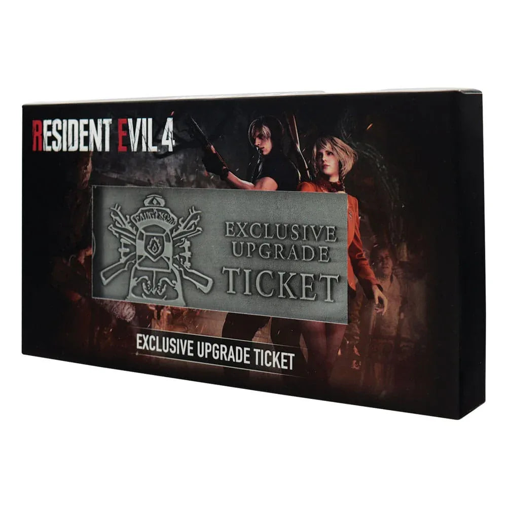 Resident Evil 4 Replica 1/1 Metal Exclusive Upgrade Ticket FaNaTtik