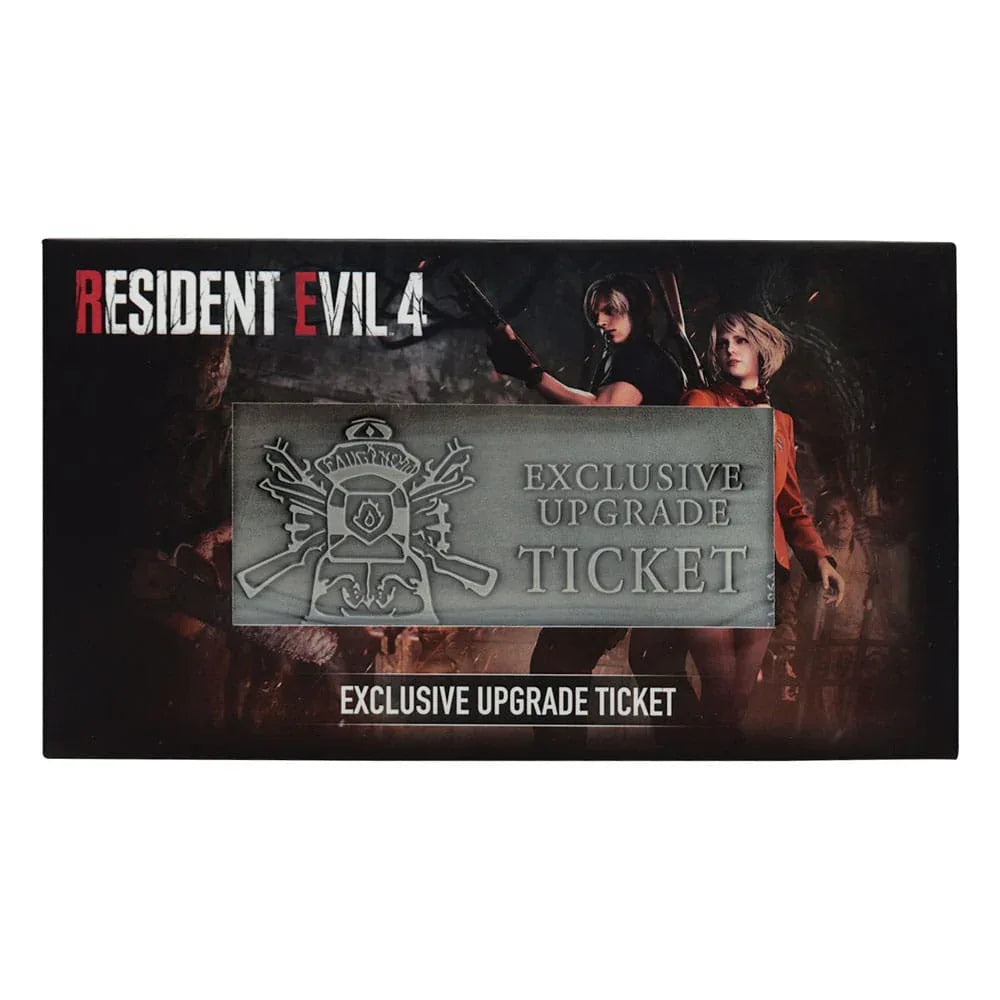 Resident Evil 4 Replica 1/1 Metal Exclusive Upgrade Ticket FaNaTtik