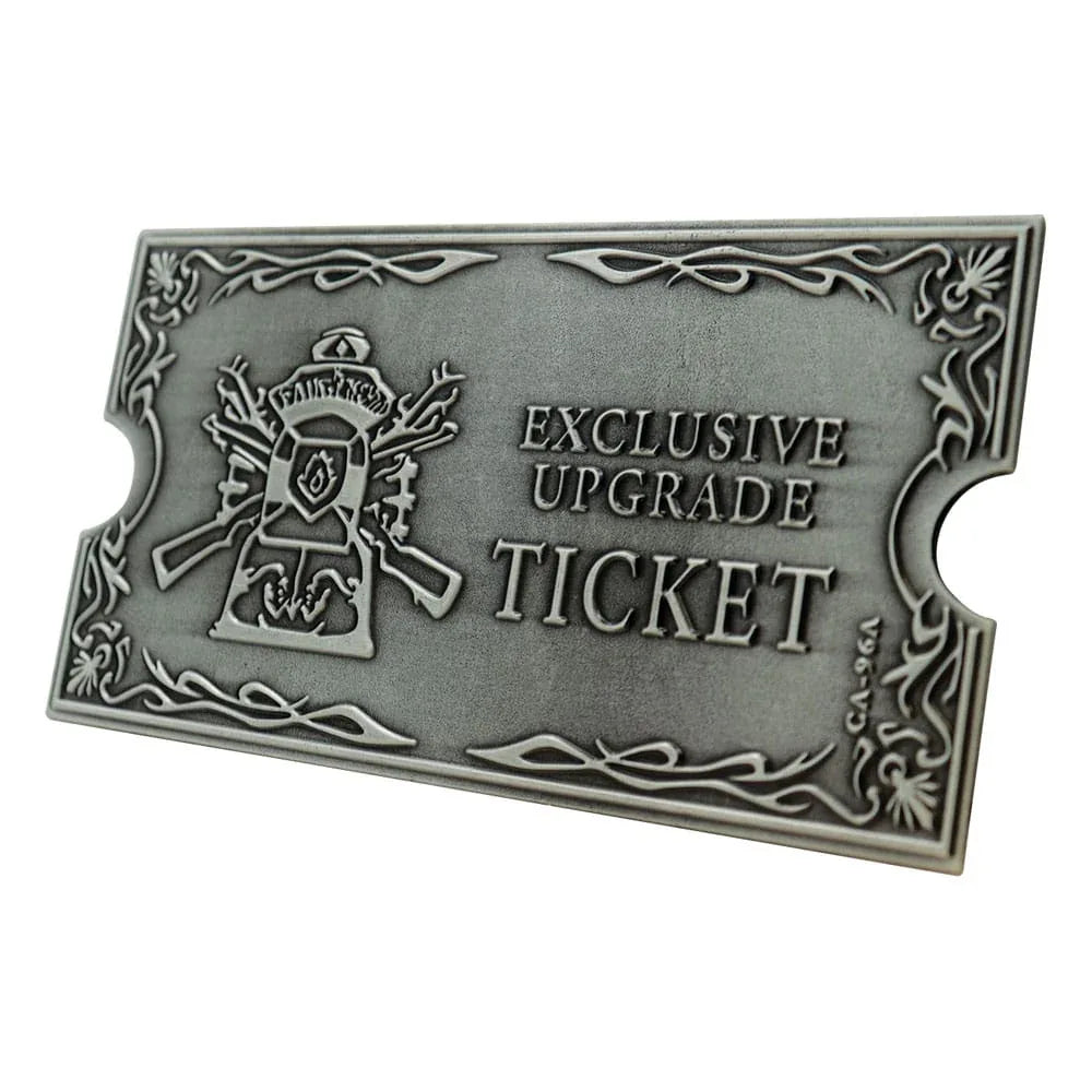 Resident Evil 4 Replica 1/1 Metal Exclusive Upgrade Ticket FaNaTtik