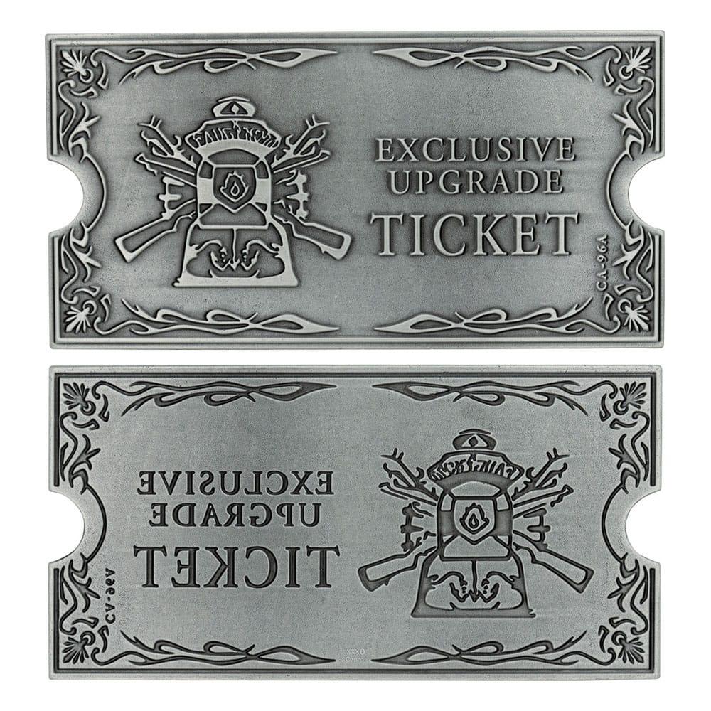 Resident Evil 4 Replica 1/1 Metal Exclusive Upgrade Ticket FaNaTtik