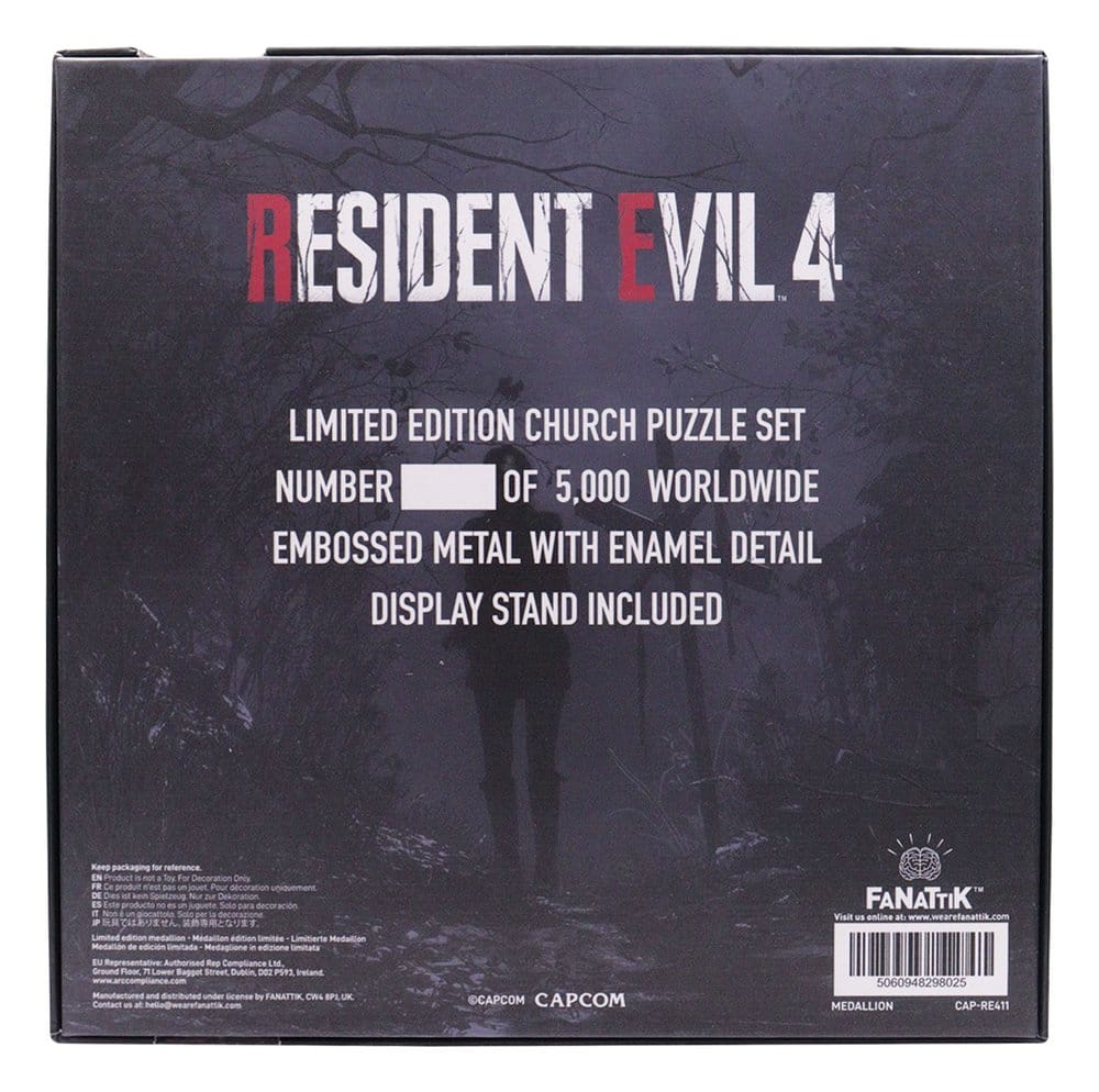 Replica Church Puzzle Medallion Set Resident Evil 4