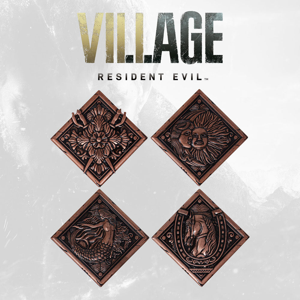 Resident Evil VIII Medaljongset Husets emblem Begränsad utgåva