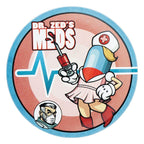 Borderlands Coaster 4-Pack - Metal Coasters med Korkbotten FaNaTtik