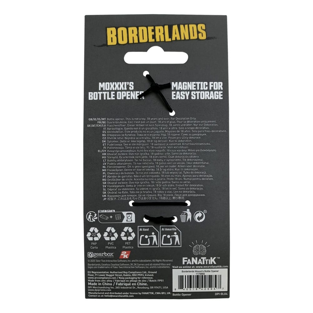 Borderlands Flasköppnare Mad Moxxi FaNaTtik
