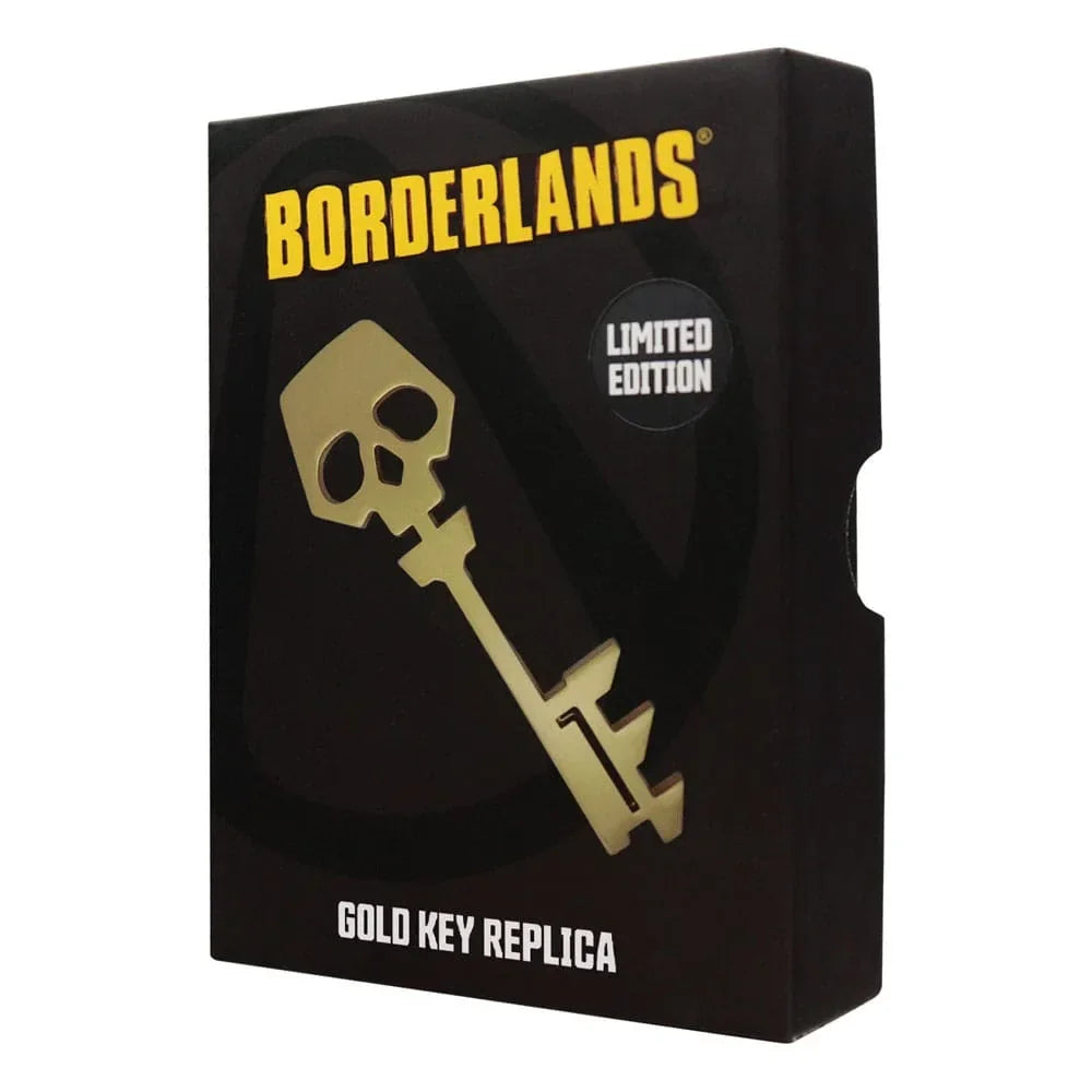 Borderlands Replica Gold Key - Officiell Samlarartikel FaNaTtik