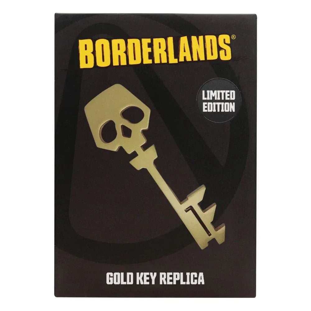 Borderlands Replica Gold Key - Officiell Samlarartikel FaNaTtik