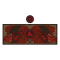 Dungeons & Dragons Skrivbordsmatta och Coaster Set FaNaTtik