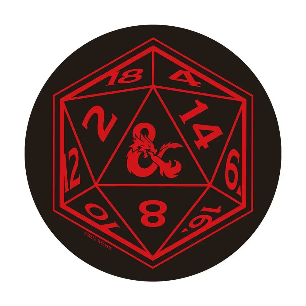 Dungeons & Dragons Skrivbordsmatta och Coaster Set FaNaTtik