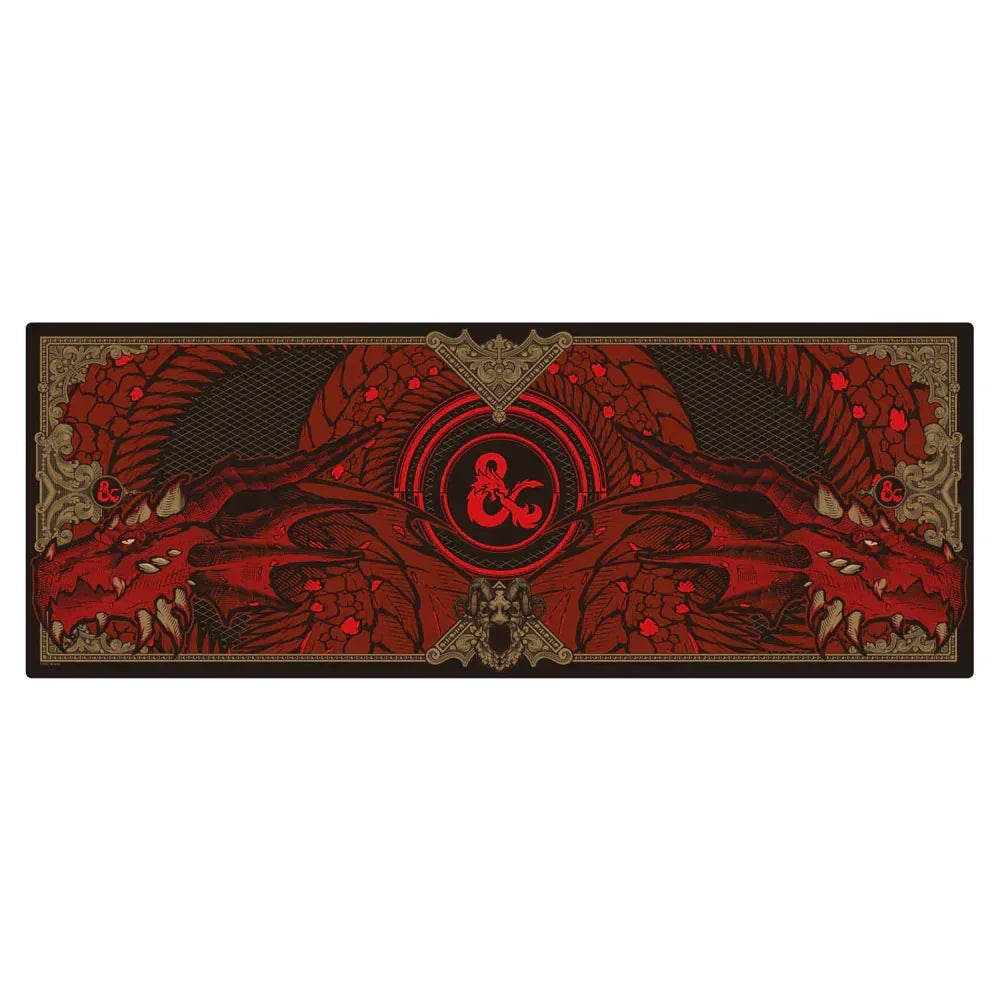 Dungeons & Dragons Skrivbordsmatta och Coaster Set FaNaTtik