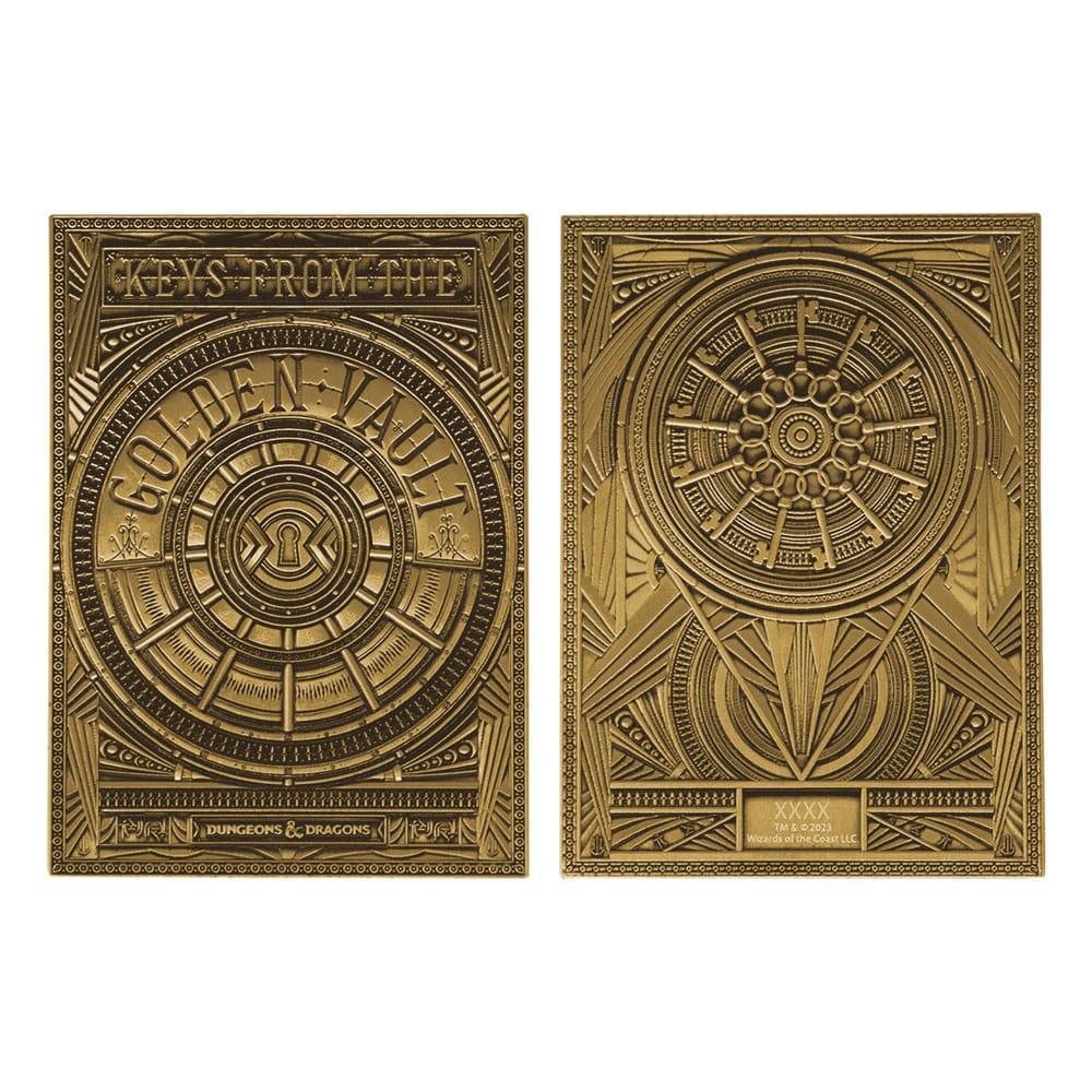 Dungeons & Dragons Metal Card Keys från The Golden Vault - Limited Edition FaNaTtik