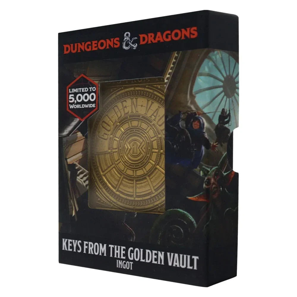 Dungeons & Dragons Metal Card Keys från The Golden Vault - Limited Edition FaNaTtik