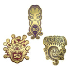 Dungeons & Dragons 50-årsjubileum Pin Badge Set FaNaTtik