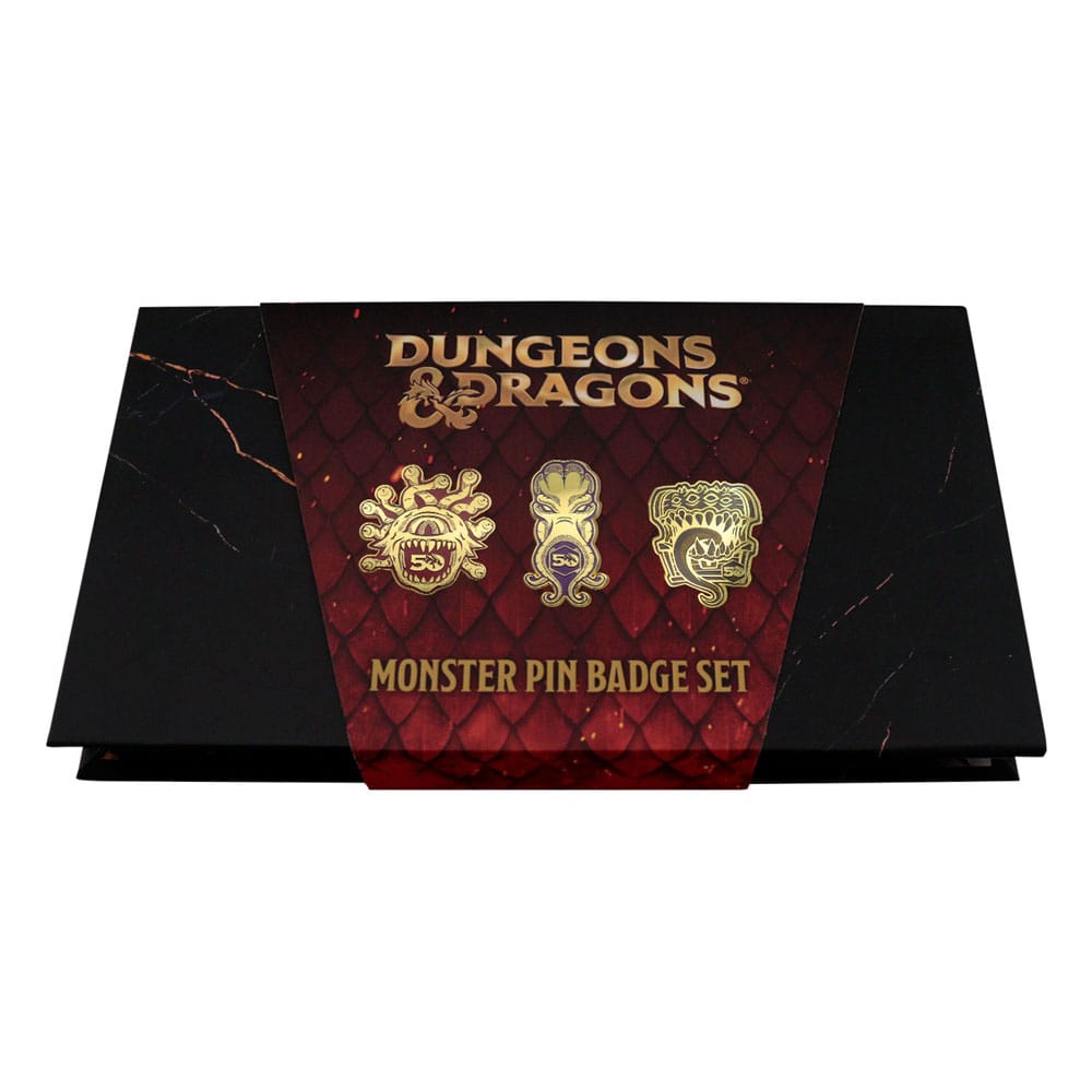 Dungeons & Dragons 50-årsjubileum Pin Badge Set FaNaTtik