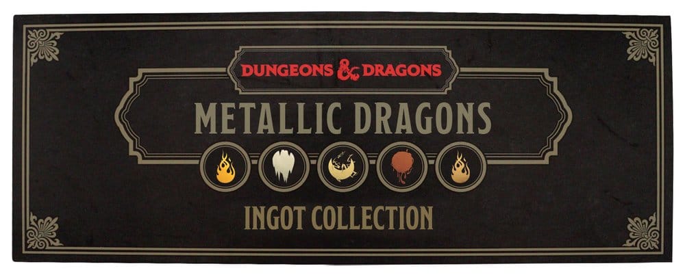 Dungeons & Dragons Ingot Set Magnet Warrior Limited Edition