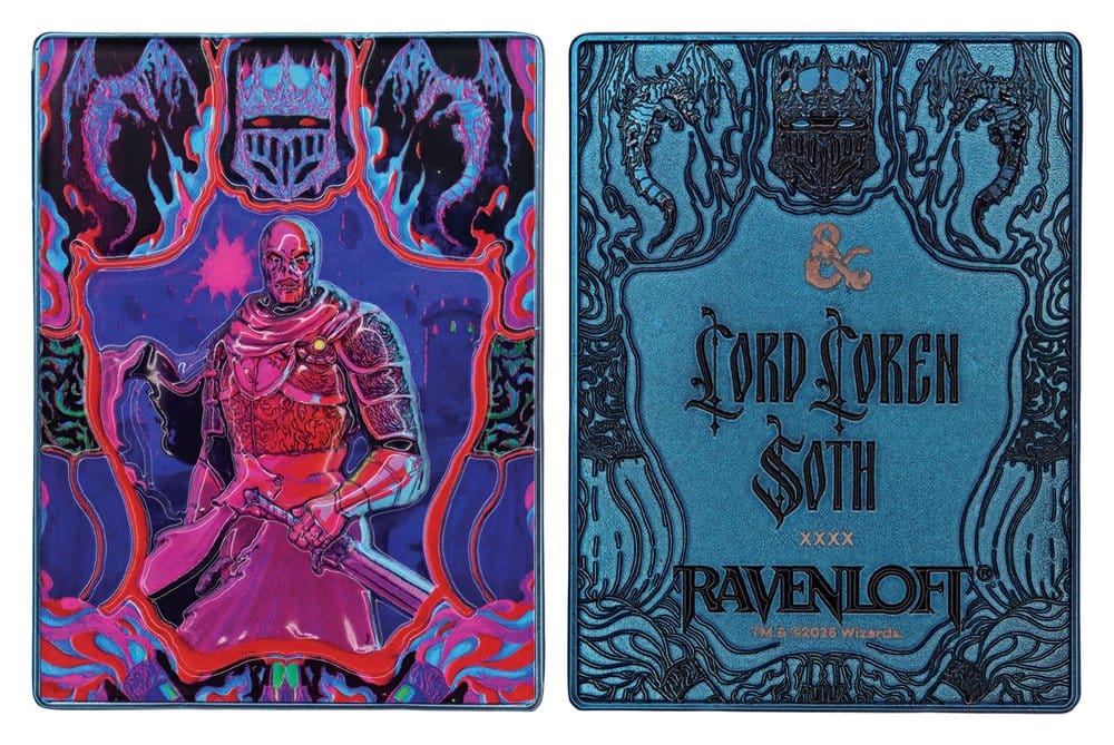 Dungeons & Dragons Ingot Set of Three Ravenloft Darklord Ingots Limited Edition