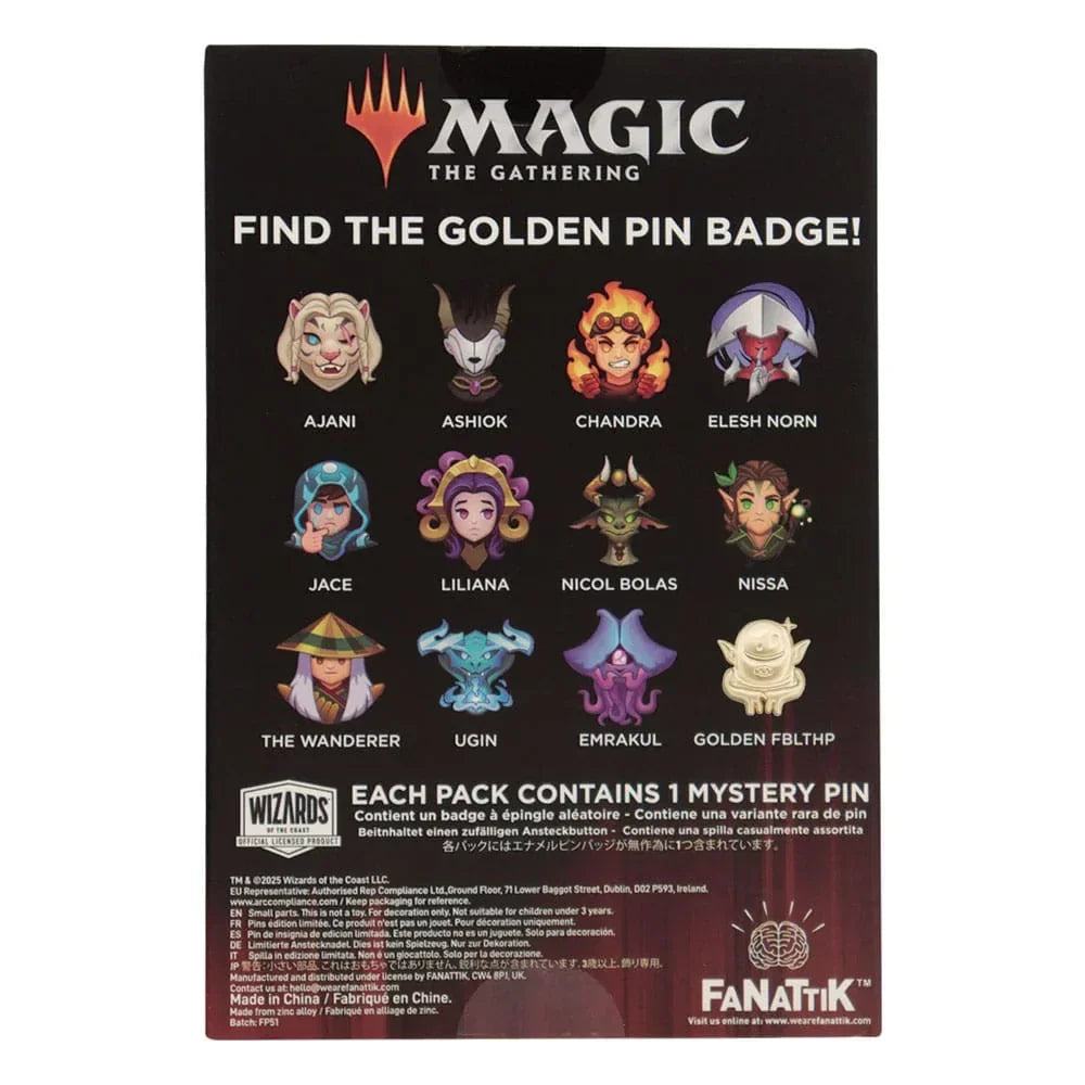 Magic: The Gathering World Pin Badge Mystery Pin Badge Display (12) FaNaTtik