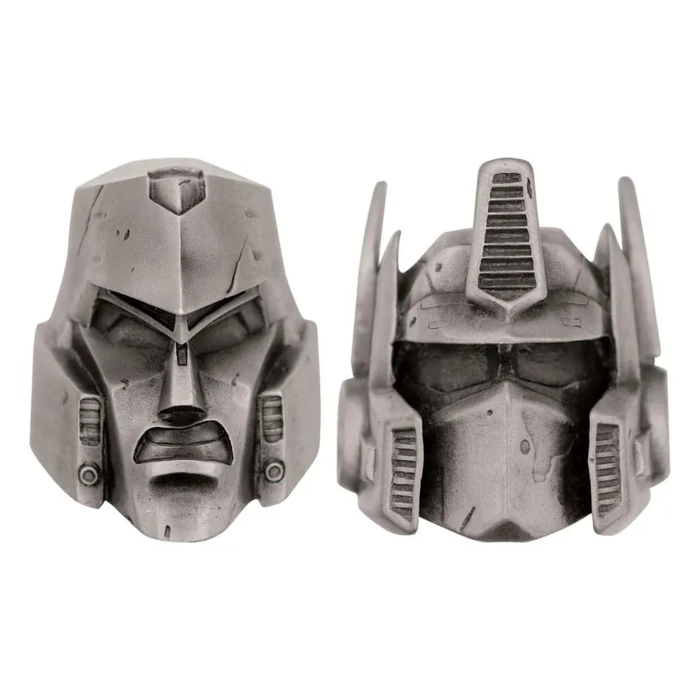Transformers Replica Set av 2 Hjälmar: Optimus Prime och Megatron - Begränsad Utgåva FaNaTtik